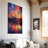 " The CN Tower, Toronto, Ontario, Canada V3 " Painting Print-1174674366