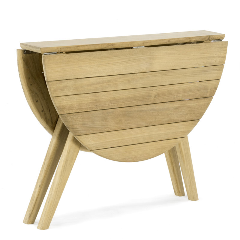 Outdoor Round Teak Dining Table