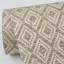 Loom Geometric Grass Cloth Wallpaper Roll-1389425306