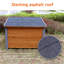 Villa pour chien en bois massif pour grandes canines