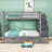 Elveta Kids Full Over Full Bunk Bed with Drawers-634833239