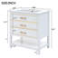 Ensemble de meuble-lavabo moderne 30 po avec base ouverte-2125690041
