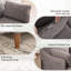 152cm 2 Seater Mordern Upholstered Loveseat Sofa-1237553841