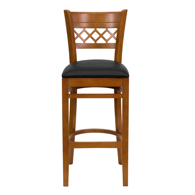 Tabouret de bar Hercules Series, Acajou, Bois d'acajou