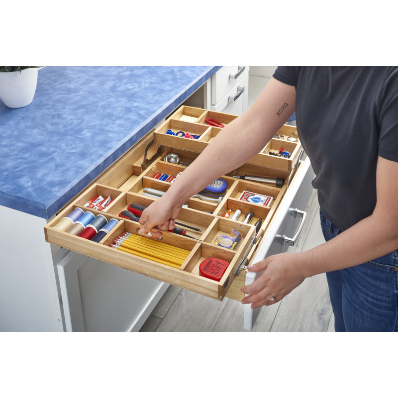 Wood Base Cabinet Replacement MAXX Drawer System W/ Soft-Close
