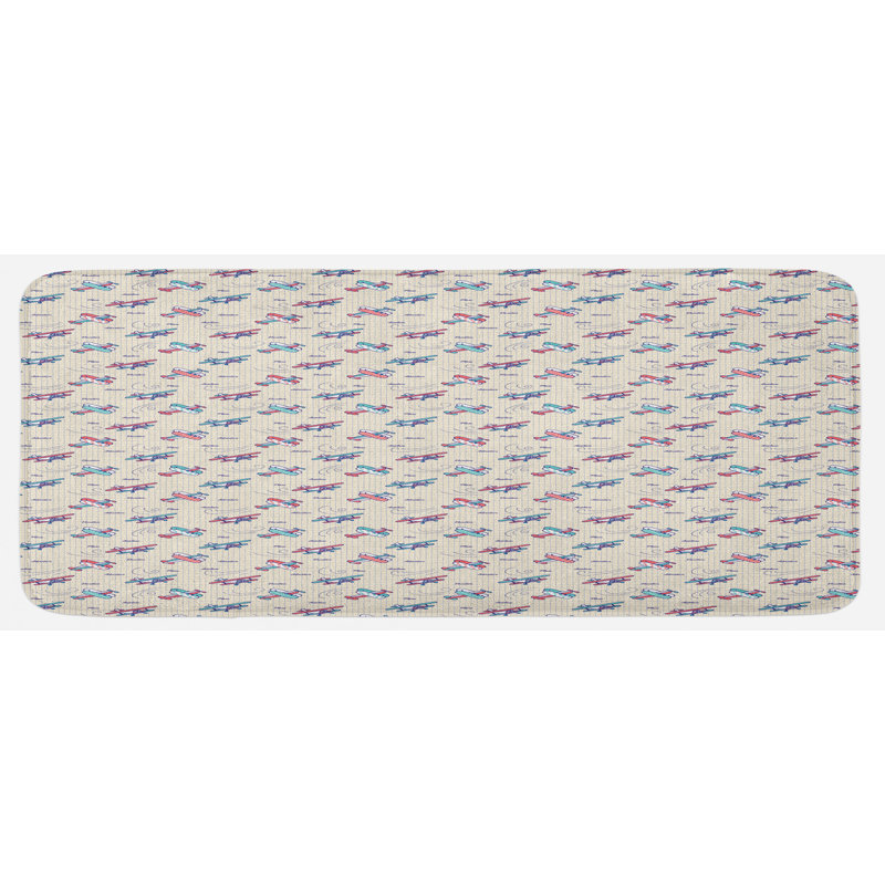 Tapis de cuisine avion