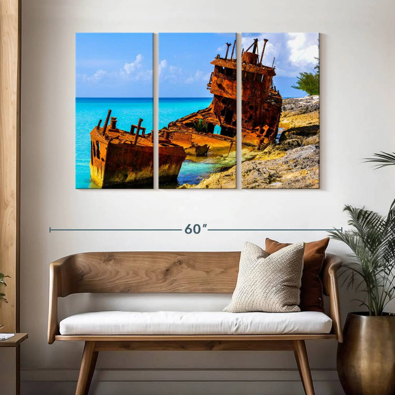 Mehar Bimini Shipwreck, 32" H x 50" W