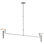 Melange 2 - Light LED Chandelier