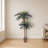 Double Potted Sago Palm Silk Tree