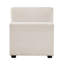 Mobilier de salon modulaire luxueux rembourré en bois massif durable