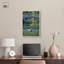 «The Pond Under the Bridge», reproduction d'art sur toile par -377957714-377957725