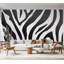 Premium Wallpaper Wall Mural - Zebra Stripes Pattern-800754358