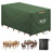 Durable 420D Outdoor Table Cover - Waterproof And UV-Resistant Patio Furniture Protector With Vents And Straps-729236238