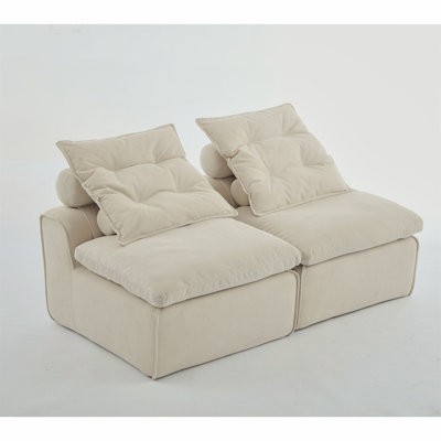 Versatile Modular Sofa with DIY Options and Comfort Features for Any Living Space