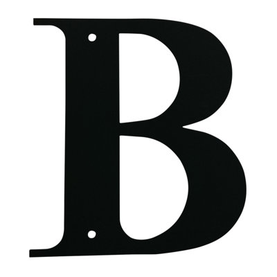 Metal Surface Mount House Letter
