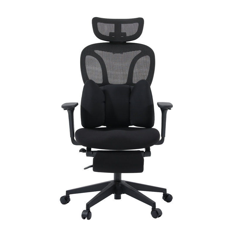 Cablady S1 Embrace Ergonomic Office Chair in Black, Black