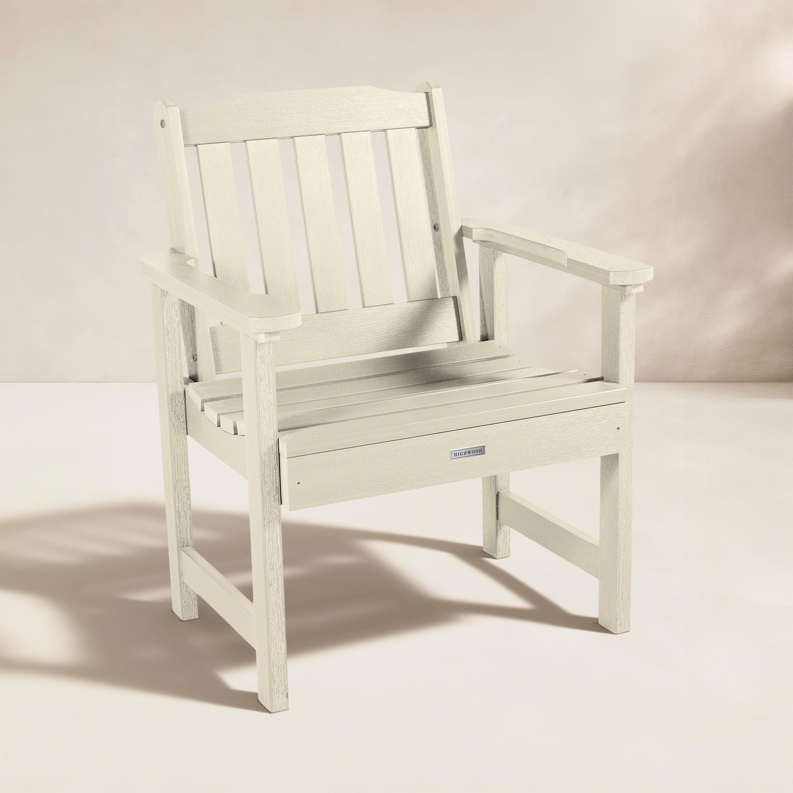 Outdoor Lounge Chair, Whitewash