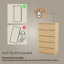 Cunha 70cm W 5 - Drawer Chest of Drawers-506103459