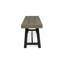 Banc d'extérieur en bois d'acacia, sablé