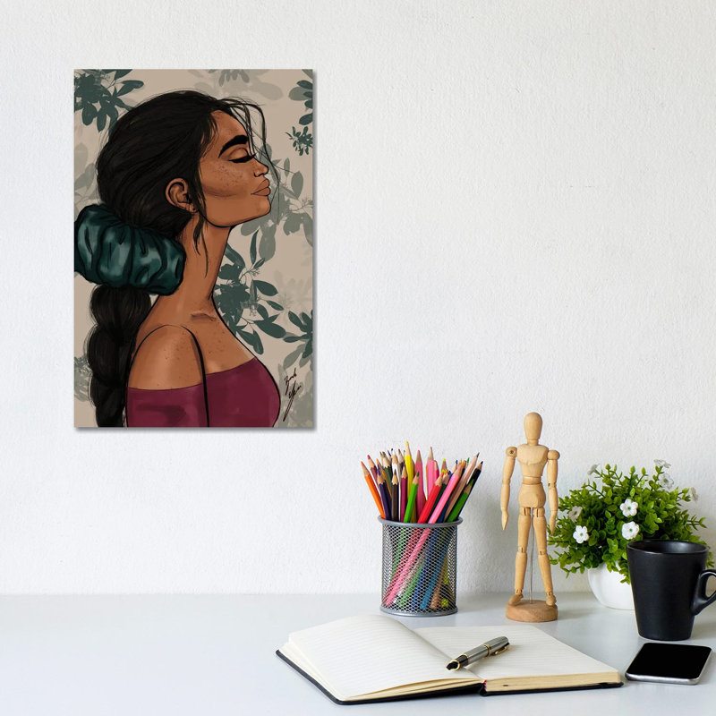 Evergreen by Brooke Ashley - Wrapped Canvas Painting, 20.32 cm H x 30.48 cm W