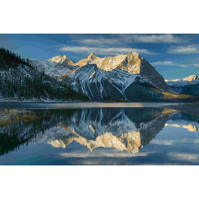 " Kananaskis Lake Reflection " Painting Print