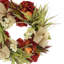 25" Assorted Hydrangea Fall Wreath With Pomegranates And Bows