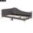 Upholstered Daybed With Headboard And Armrest,Support Legs