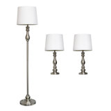 60'' Floor Lamp Floor & Table Lamp Set