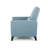 Stylish Push-Back Recliner With Nailhead Accents And Birch Wood Legs For Comfort And Elegance-975628014