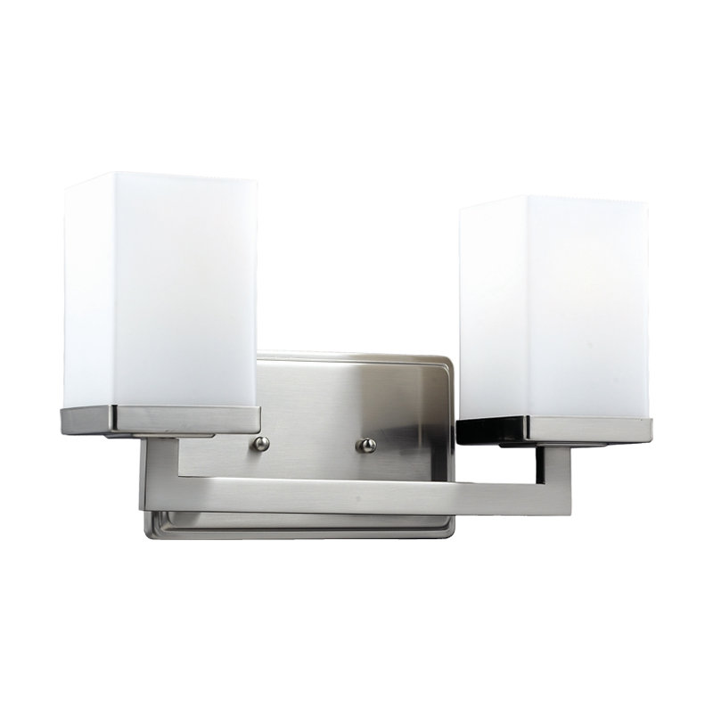 Flanigan 2 - Light Dimmable Vanity Light, Brushed Nickel