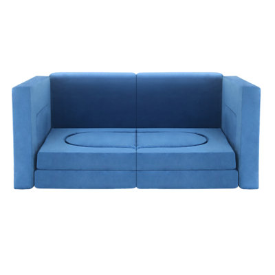 Kids Couch 12Pcs, Toddler Baby Kids Modular Sofa Couch for Bedroom Playroom by Isabelle & Max