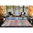 Multi-Colored Geometric Patterned Modern Decorative Rug-1952873320