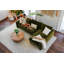 Canapé modulaire vert olive avec méridienne The Almond Wind-608891529
