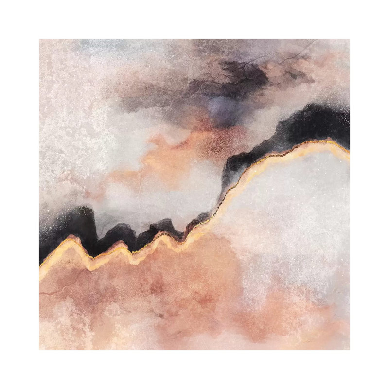 « Path » par Elisabeth Fredriksson-reproduction d’art, Pas de tapis, H 18 po x l 18 po x P 1,5 po, Toile tendue