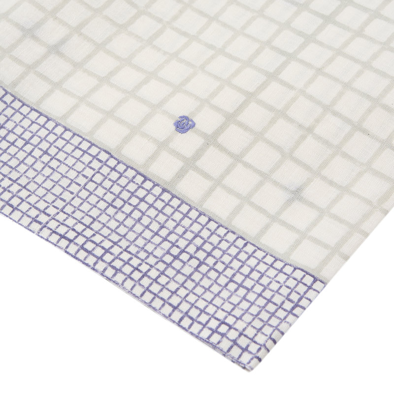 English Rose Table Runner 14x90 Inch, Blue