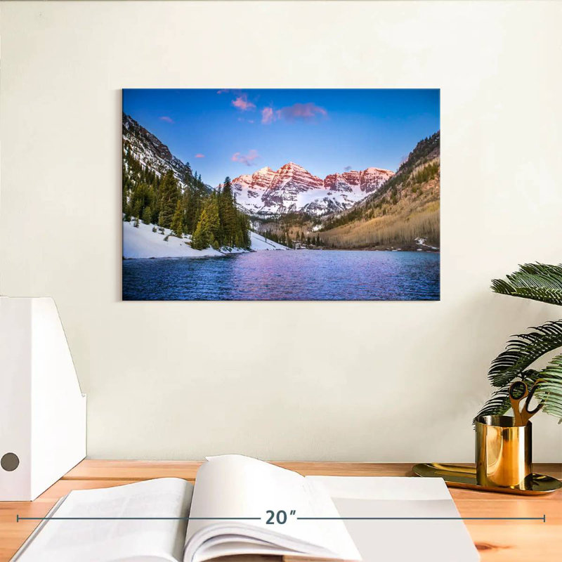 Alvord Sunrise Over Aspen Mountains, 8" H x 12" W
