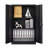 Black Metal Folding Storage Cabinet - Locking Doors, Adjustable Shelf, Filing Function For Home/office/school/garage