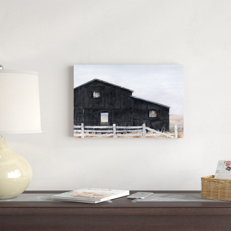 Grange noire I, H 12 po x l 18 po x P 1,25 po