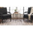 Benton Blue Modern Abstract Stripe Area Rug-1553855227