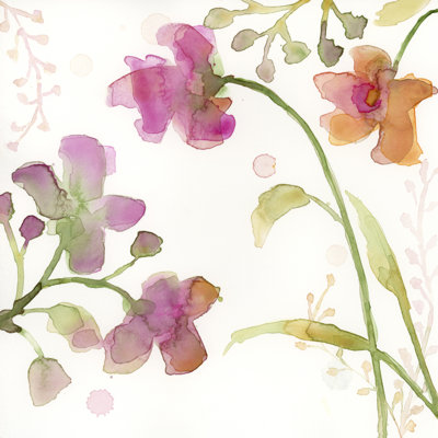 The Favorite Flowers IV by Marabeth Quin - Wrapped Canvas Print