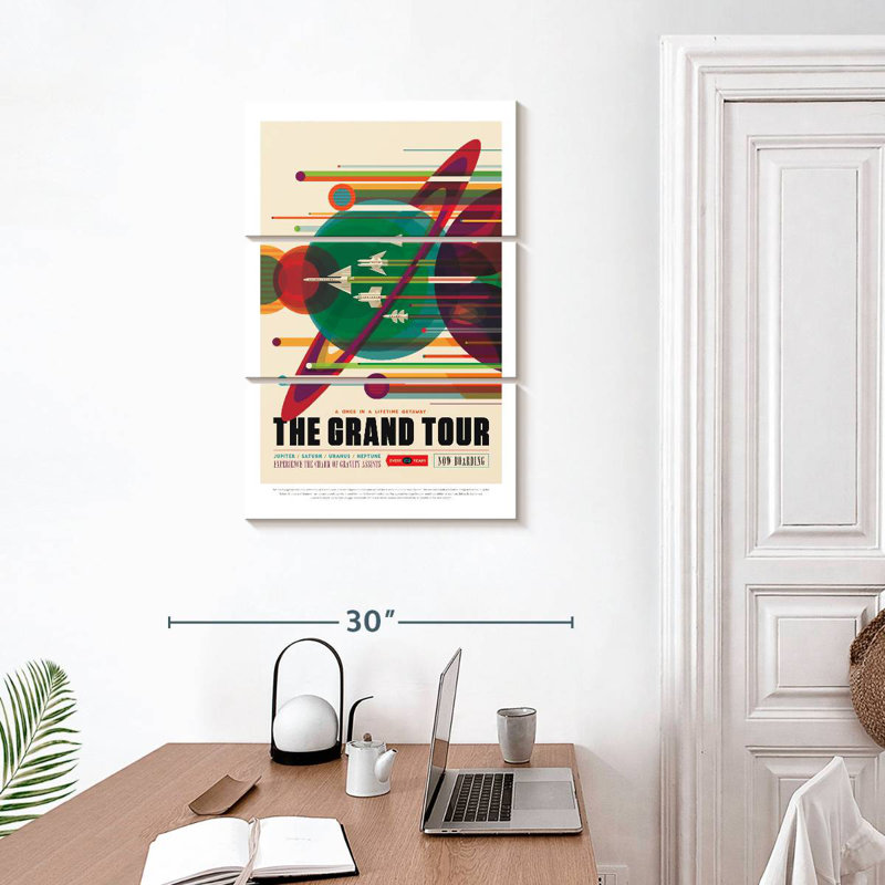 Oberle Retro Grand Tour, 32" H x 20" W