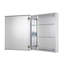 Medina Single Door Aluminum Medicine Cabinet-27323656