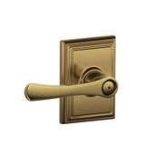 Avila Lever with Addison Trim Bed and Bath Lock