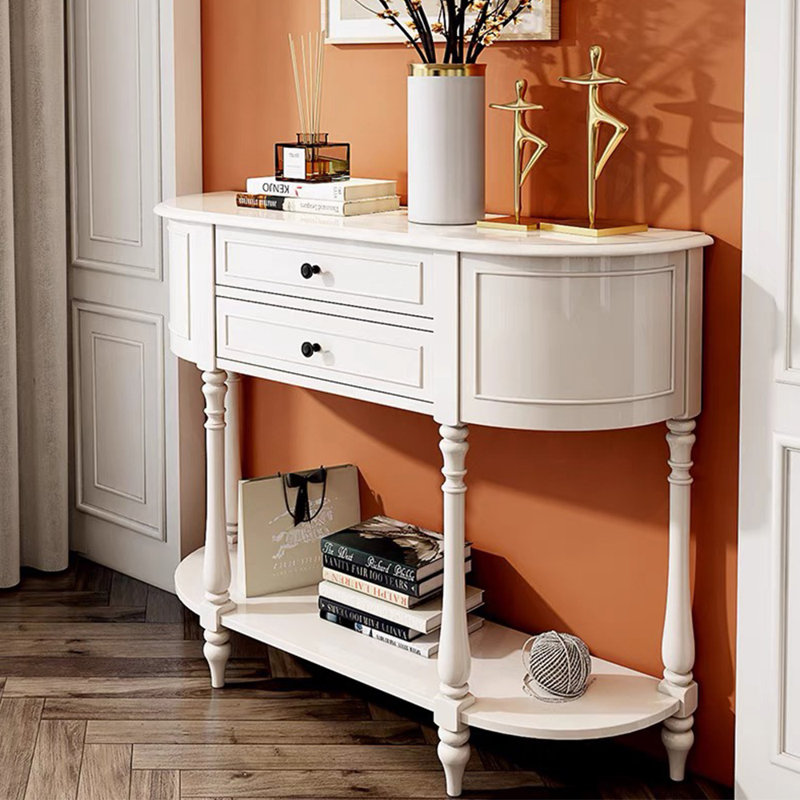 Console moderne et simple, Blanc