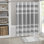 Tapis de bain gris réversible 100% coton 20 x 30 po