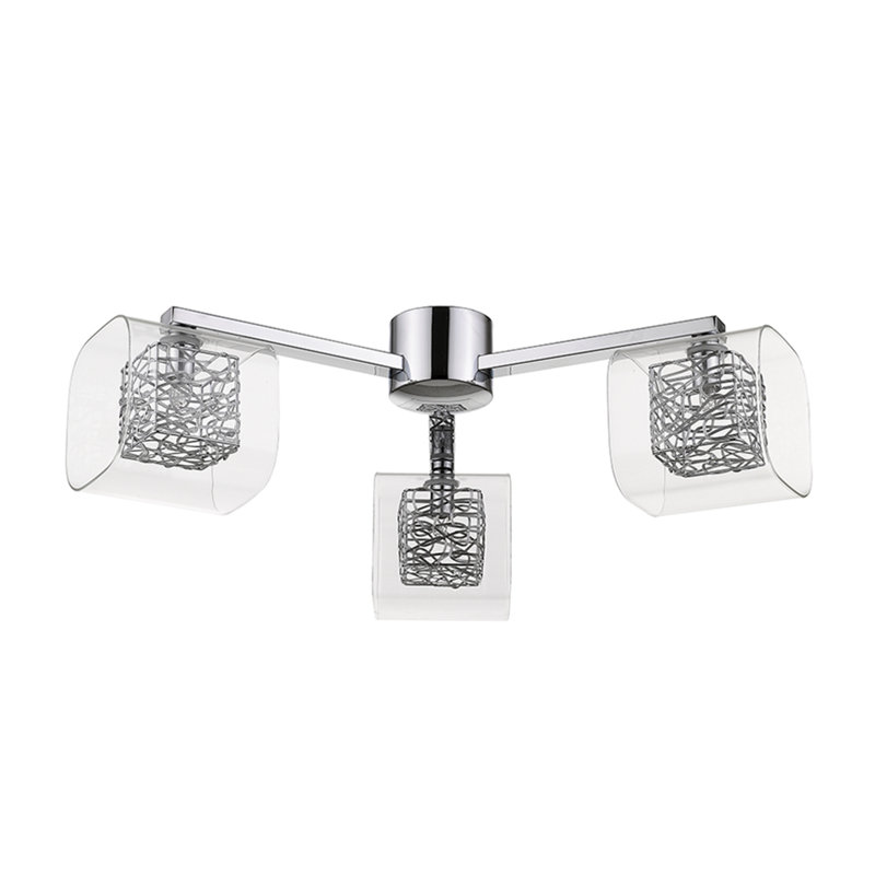 Kidsgrove Flush Mount, Chrome