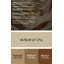 Toile horizontale rayée horizontale canyon beige-1077633560