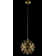 Menges 42-Light Gold Dimmable Globe LED Chandelier