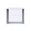 Table de chevet Moon Smooth White