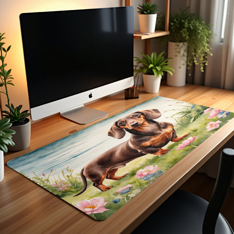 Polyester Desk Pad, 31.5x15.5